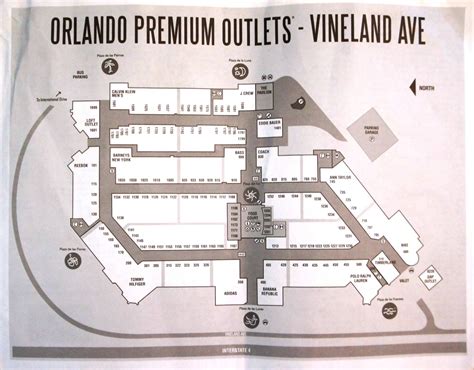 orlando vineland premium outlets|orlando vineland premium outlet map.